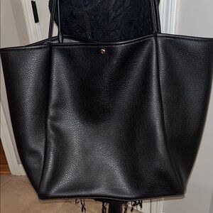 HOXIS Elegant Black Tote Bag